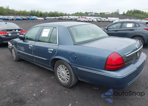 2007 Mercury Grand Marquis Ls z USA, uszkodzony, nr VIN 2MEHM75V47X631719